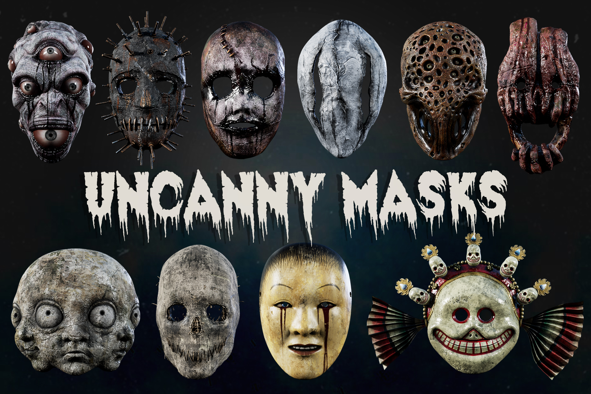 Uncanny Masks available on Unity Asset Store