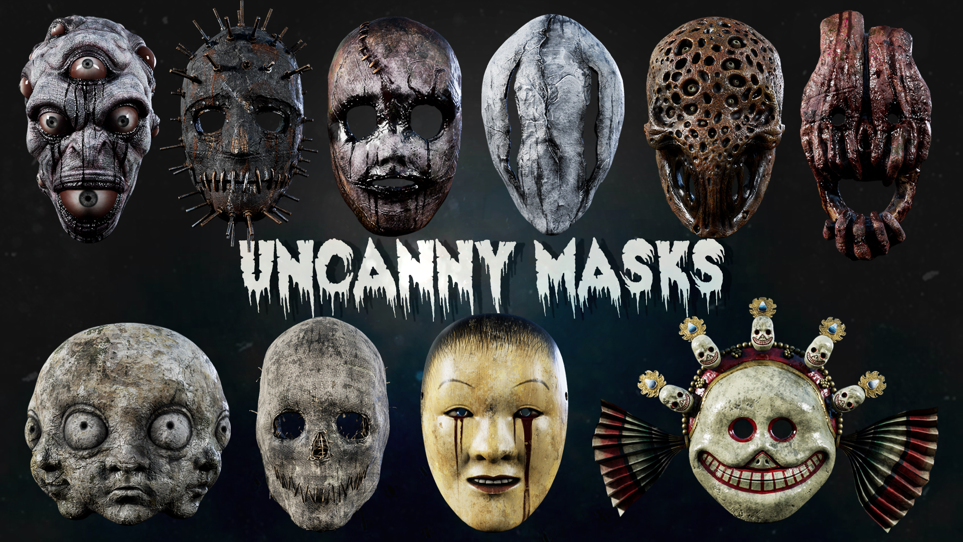 Uncanny Masks available on Fab.com
