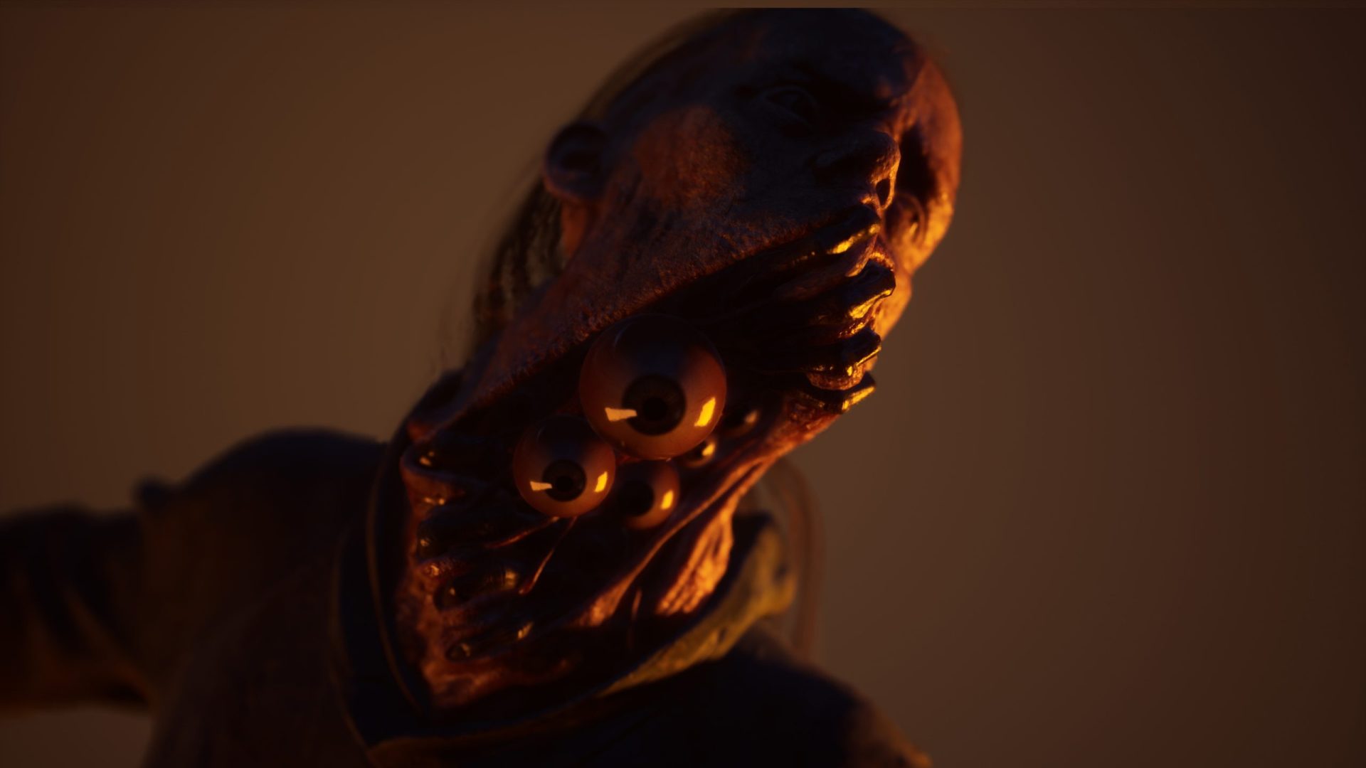 The 3D Character "Reclusa", posing 5.