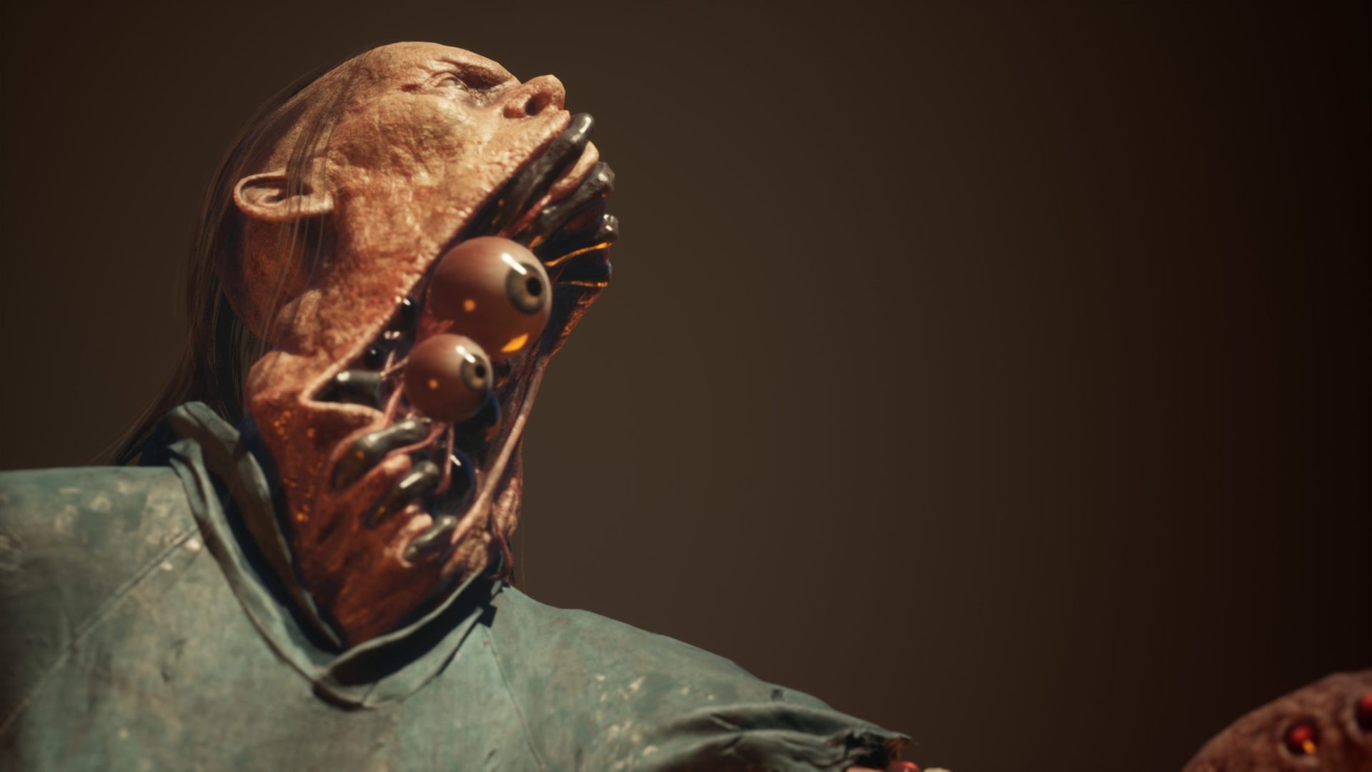 3D Character called Reclusa for the game Silent Rain by Seedlers Interactive. Profile View.