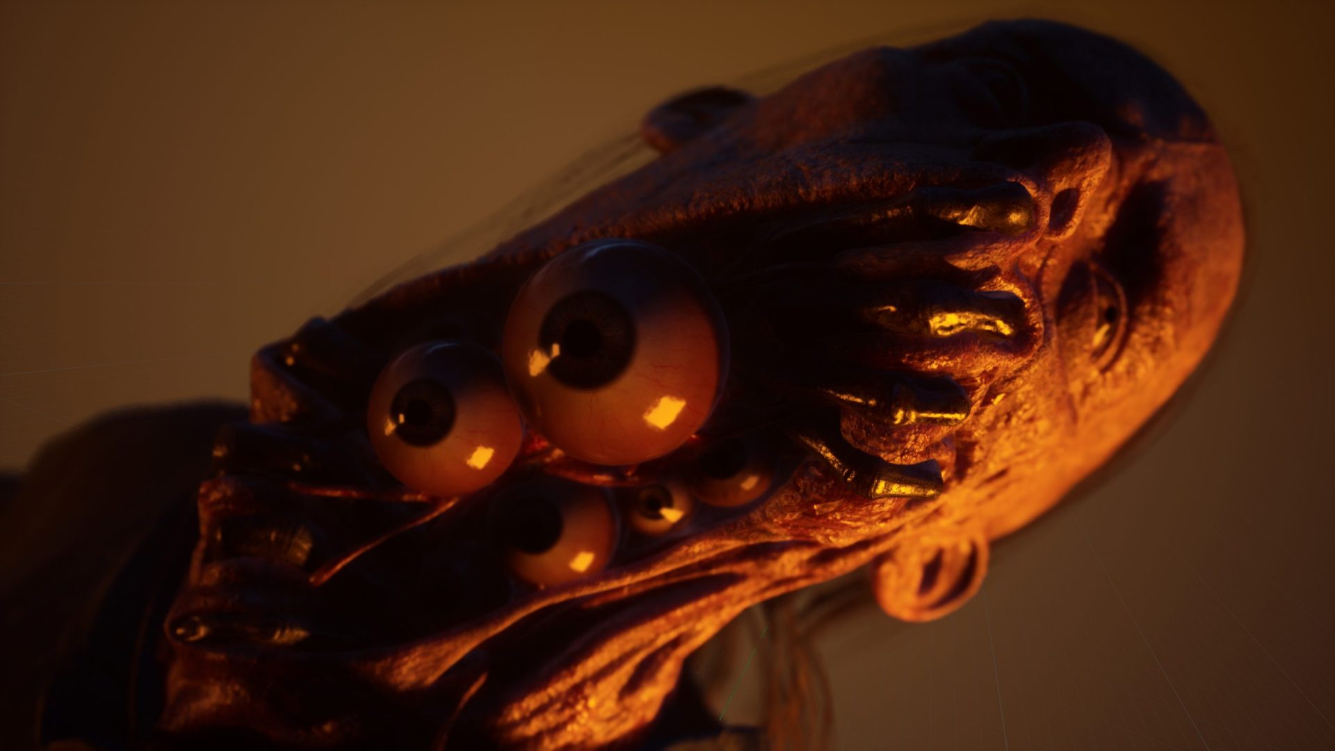 3D Character called Reclusa for the game Silent Rain by Seedlers Interactive